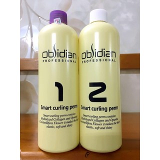 Uốn tóc 3d obsidian uốn nóng và uốn lạnh 500+500ml