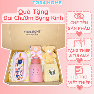  Quà tặng máy chườm ấm và rung massage giảm đau bụng kinh nguyệt cho nữ 5 chế độ nóng 3 chế độ massage cao cấp Tora Home 