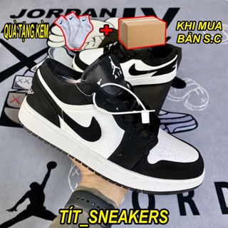 Giày_JD 1 Low Panda, Giày JD Cổ Thấp Bản Chuẩn S.C Đủ Size Nam Nữ Từ 36-44, Full Box Bill