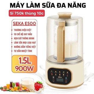 Máy làm sữa hạt chống ồn seka e500 ,bảo hành chính hãng 24t