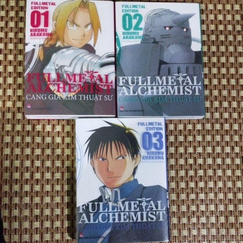 Fullmetal Alchemist 1-3 tình trạng mới