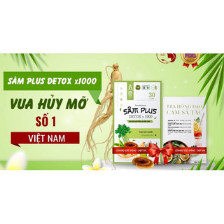Sâm Plus DetoxX100 kẹo giảm béo chính hãng TM PHARMA_CAM KẾT HÀNG CHÍNH HÃNG 100%