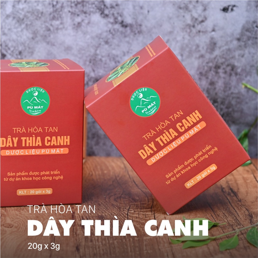 Dây Thìa Canh Trà Túi Lọc Thảo Mộc Tự Nhiên Giúp Ổn Định Đường Huyết Ngăn Biến Chứng Tiểu Đường Giảm Mỡ Trong Máu