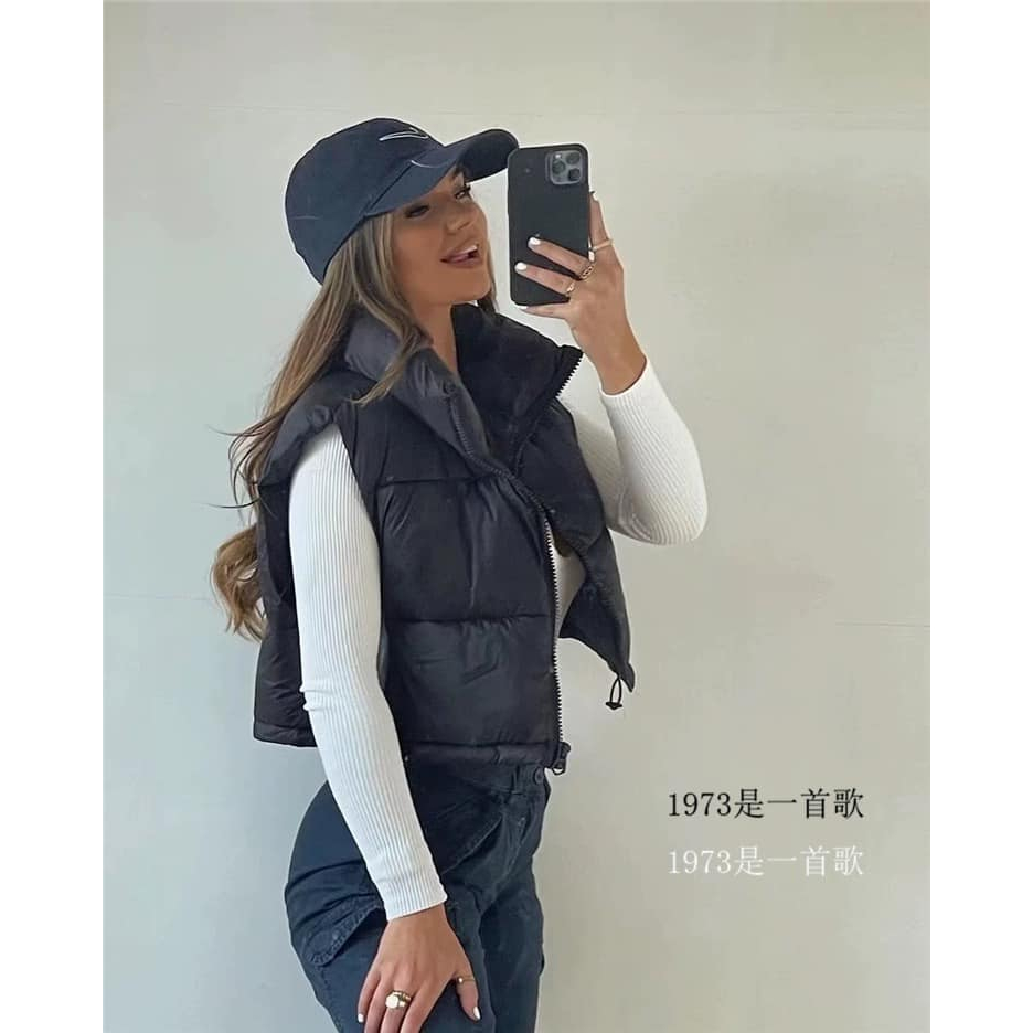 Áo gile phao rút eo aero