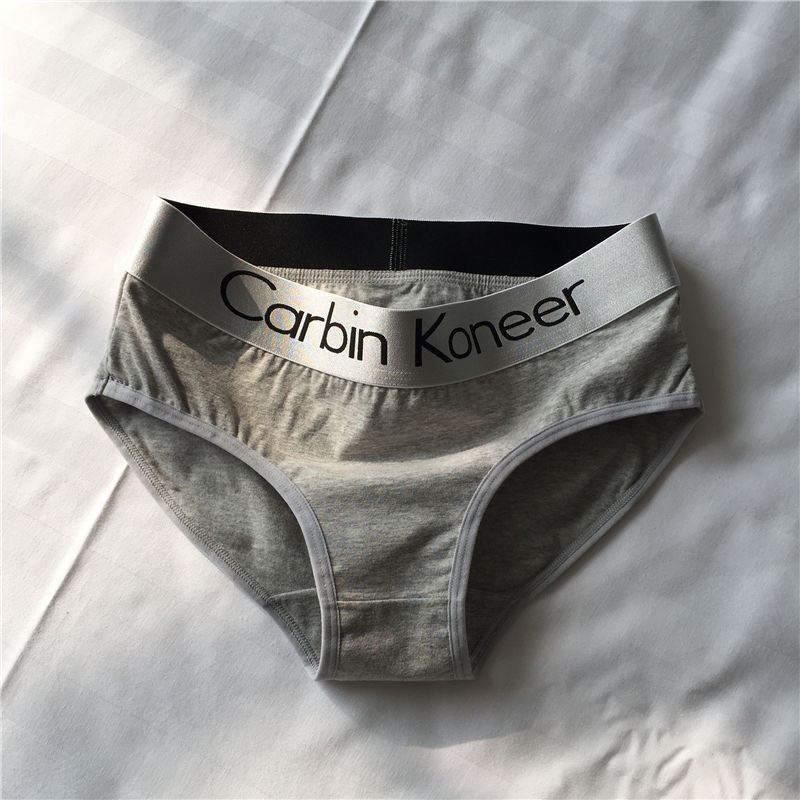 Quần lót nữ & Tomboy, Unisex Carbin Koneer cotton cạp cám 4cm hàng cao cấp thông hơi kháng khuẩn cực mát