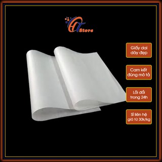 Giấy gói hàng Pelure - Kraft nhật [100 tờ tặng 5] sỉ từ 30k/kg | giấy hút ẩm gói đồ, quần áo,...