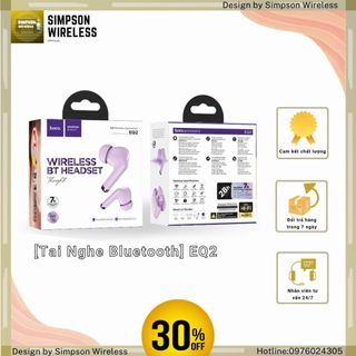 Tai nghe bluetooth 5.3 hoco eq2 tws