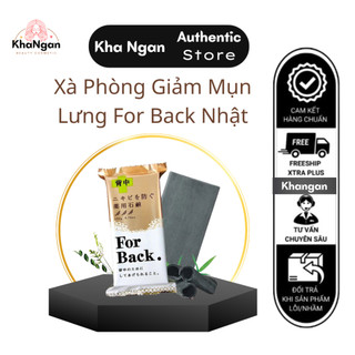Xà phòng giảm mụn lưng Nhật For Back Medicated Soap Pelican 135gr