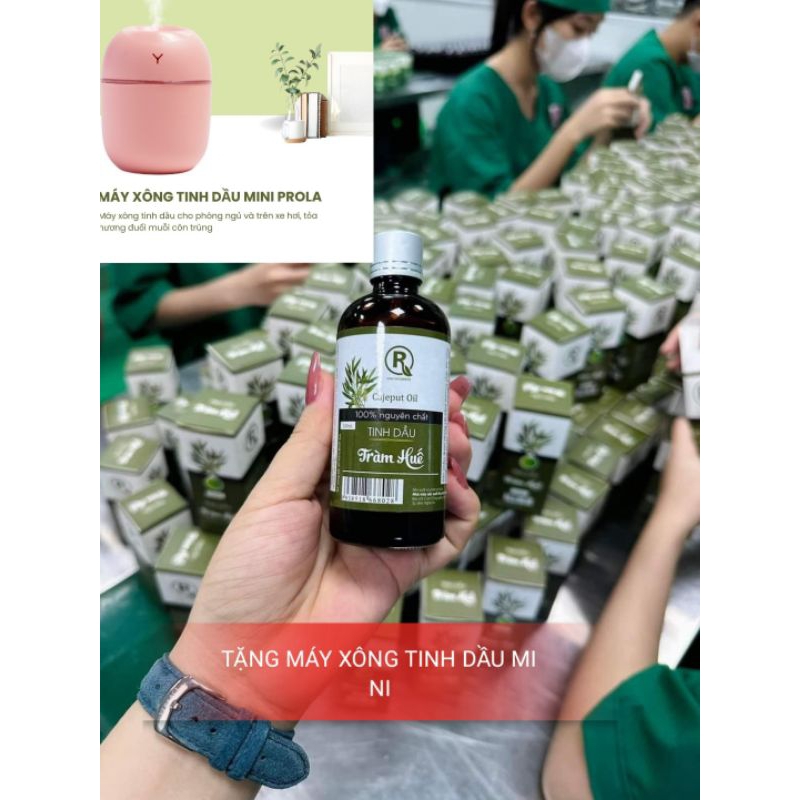 DẦU TRÀM HỒNG TÂM NGUYÊN CHẤT 100ML