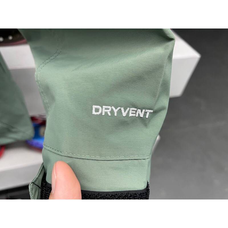 TheNorthFace DRYVENT Áo khoác nam nữ mùa đông Logo áo khoác thêu chải nhung