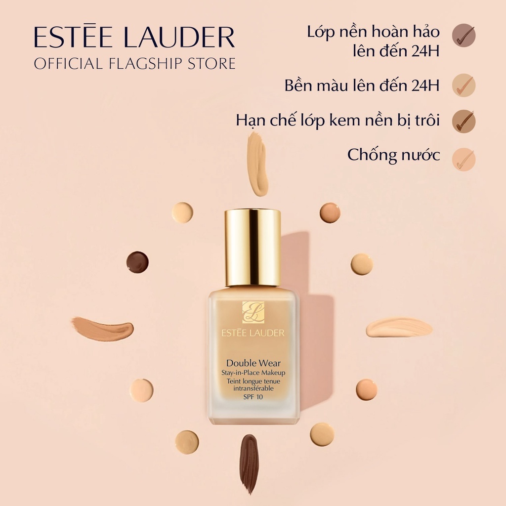 Kem Nền Estee Lauder Double Wear Stay-in-Place Makeup SPF 10/PA++ Foundation size 7ml 30ml