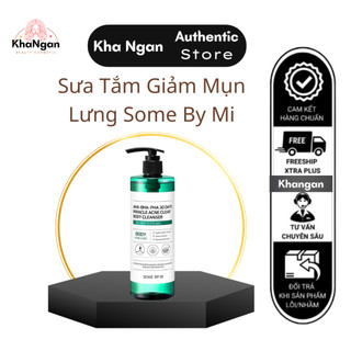 Sữa tắm giảm mụn lưng Some By Mi AHA BHA PHA 30 Days Miracle Acne Clear Body Cleanser 400ml