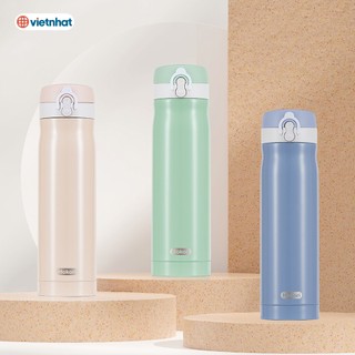    Hàng Việt Nam   Bình Giữ Nhiệt Sunny 500ml Hokori 0122 Bình nước inox giữ nhiệt cao cấp 500ml Việt Nhật 