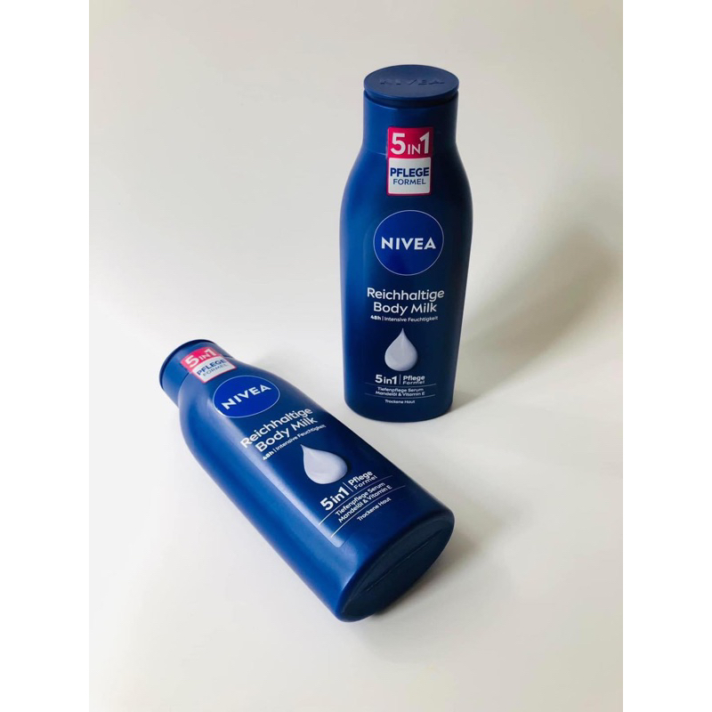Hàng Đức Dưỡng thể Nivea Bodymilk 48h dạng serum dành cho da khô