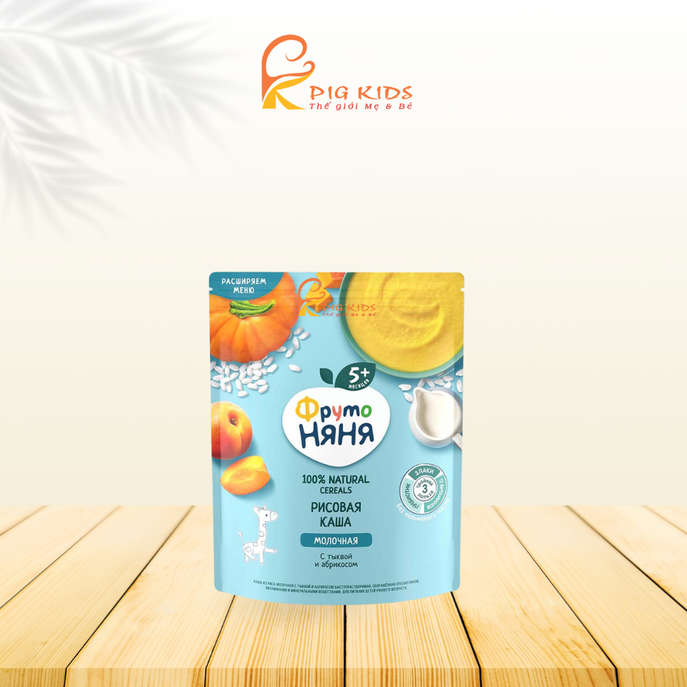 Bột Ăn Dặm Fruto Nga Gói 200g