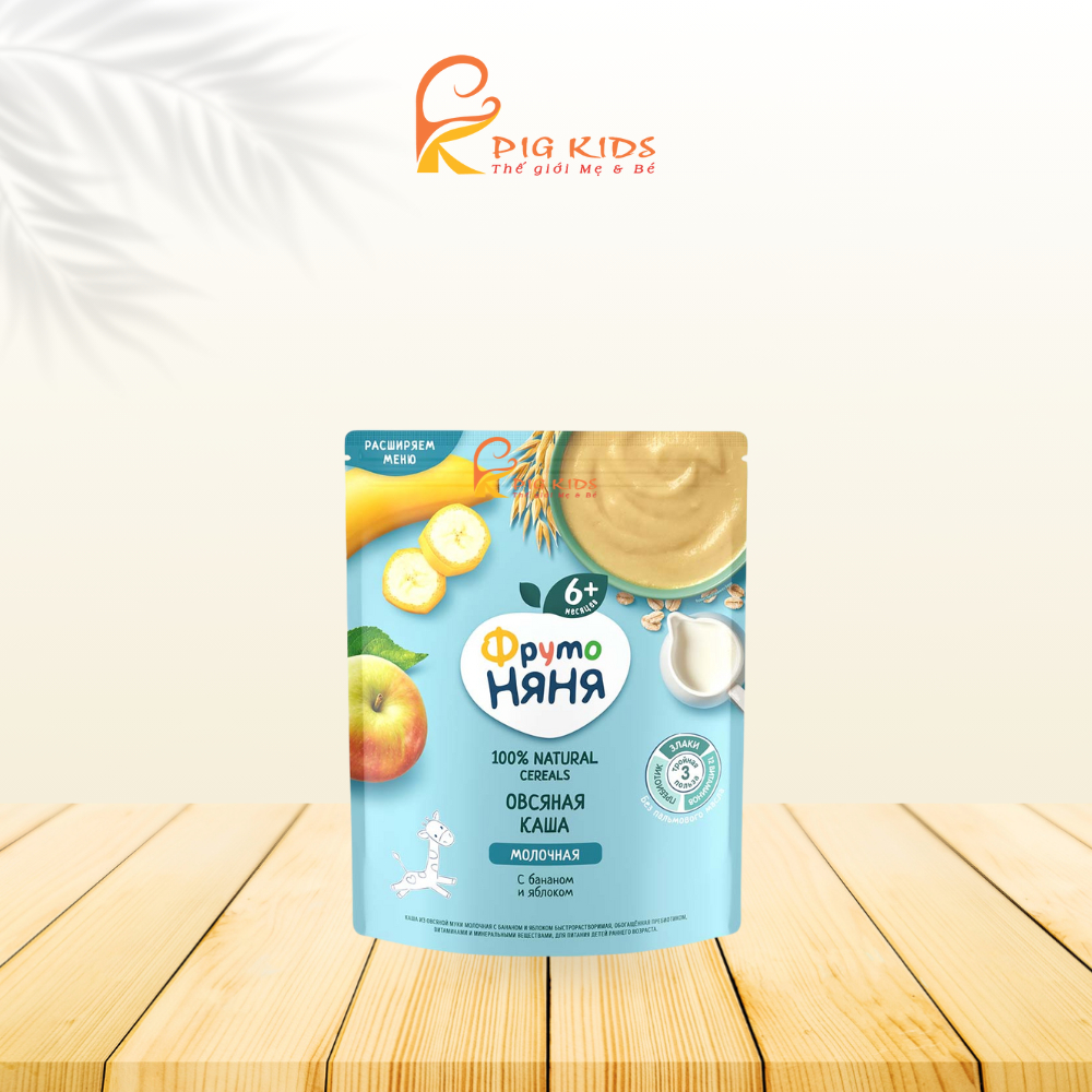 Bột Ăn Dặm Fruto Nga Gói 200g