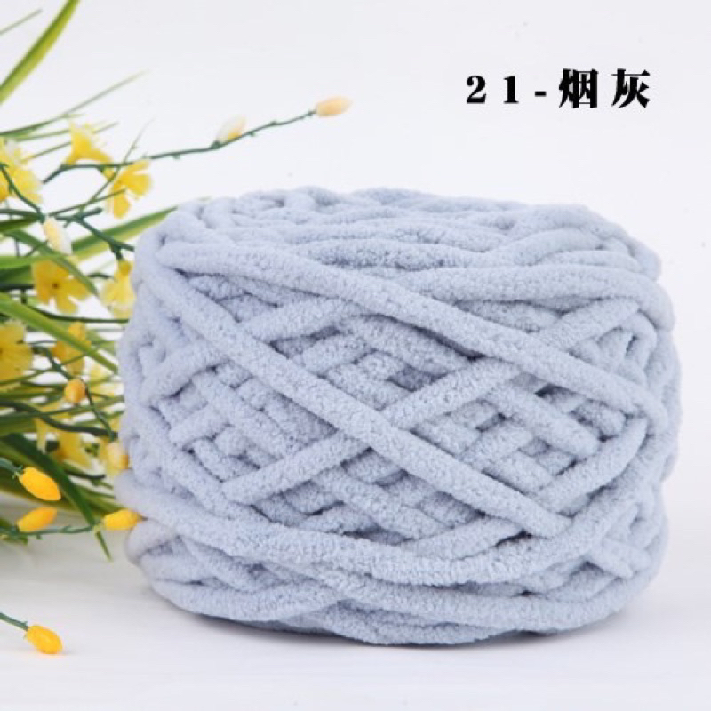 Len Nhung đũa -Len bông sữa 100gr 6mm