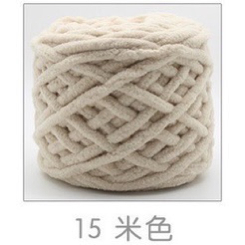 Len Nhung đũa -Len bông sữa 100gr 6mm