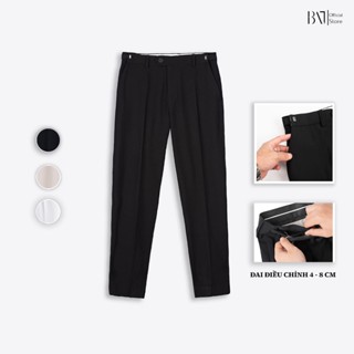 Quần tây baggy cạp tăng chỉnh nam BAT Store thiết kế trẻ trung hiện đại