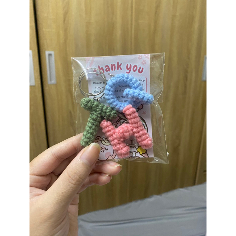 MÓC KHOÁ CHỮ CÁI LEN