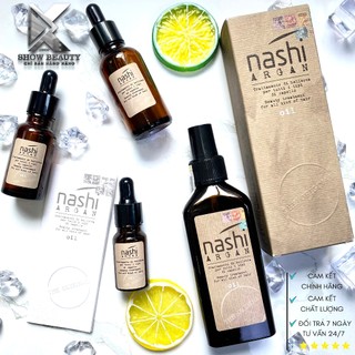 Tinh Dầu Phục Hồi Tóc Bóng Mượt Nashi Argan