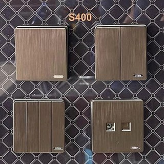 Bộ công tắc 2 chiều series s400 uten