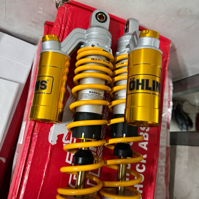 Phuộc nhún sau Ohlins bình dầu gắn SH Việt Nam