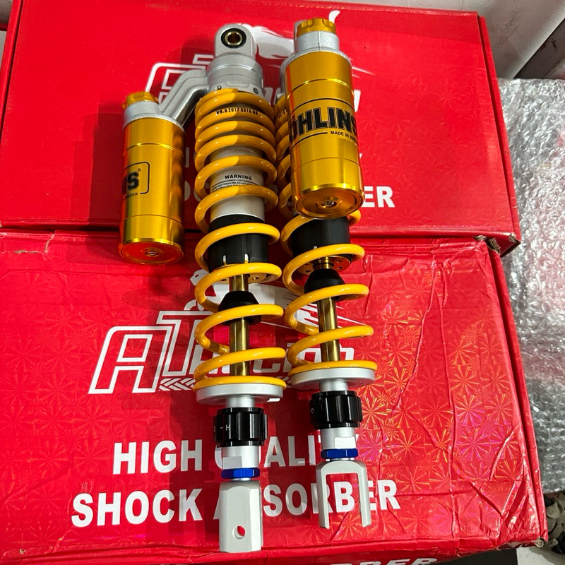 Phuộc nhún sau Ohlins bình dầu gắn SH Việt Nam