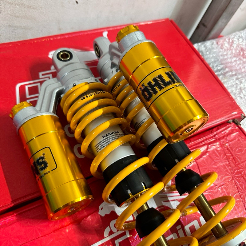 Phuộc nhún sau Ohlins bình dầu gắn SH Việt Nam