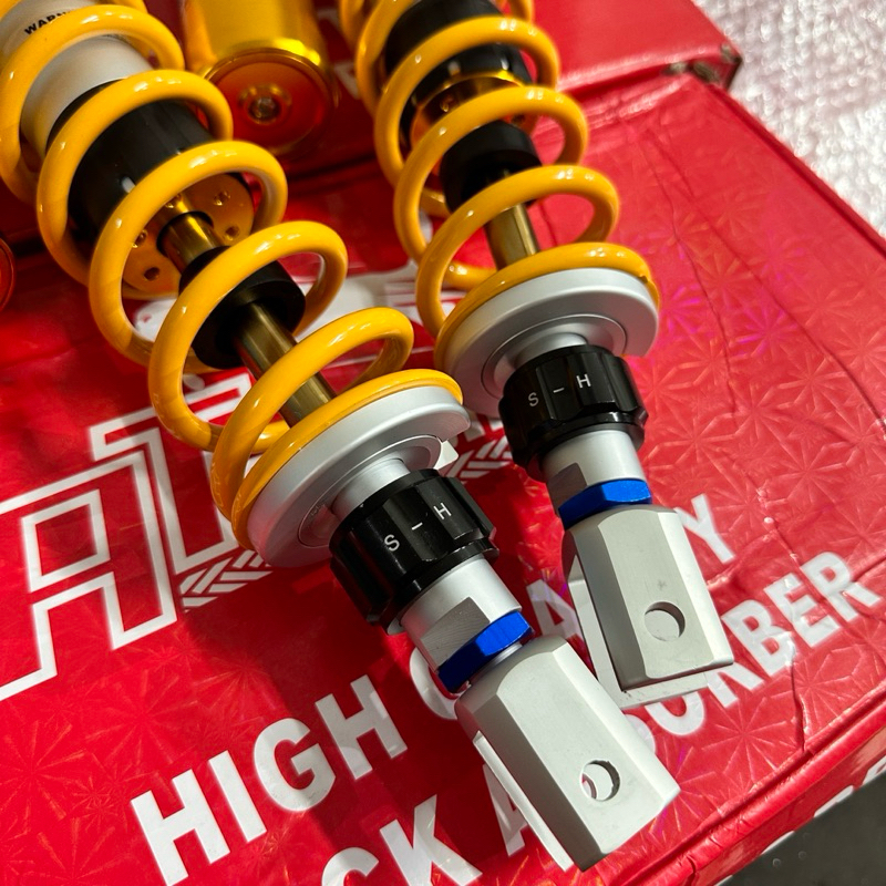 Phuộc nhún sau Ohlins bình dầu gắn SH Việt Nam