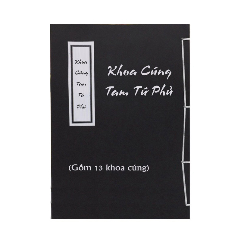 Sách - Khoa cúng Tam Tứ Phủ