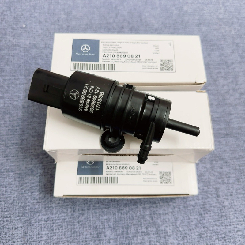 Bơm nước rửa kính washer pump Mercedes-Benz GLK,C,E,S class - A210 869 08 21 - W210 W203 W204 W211