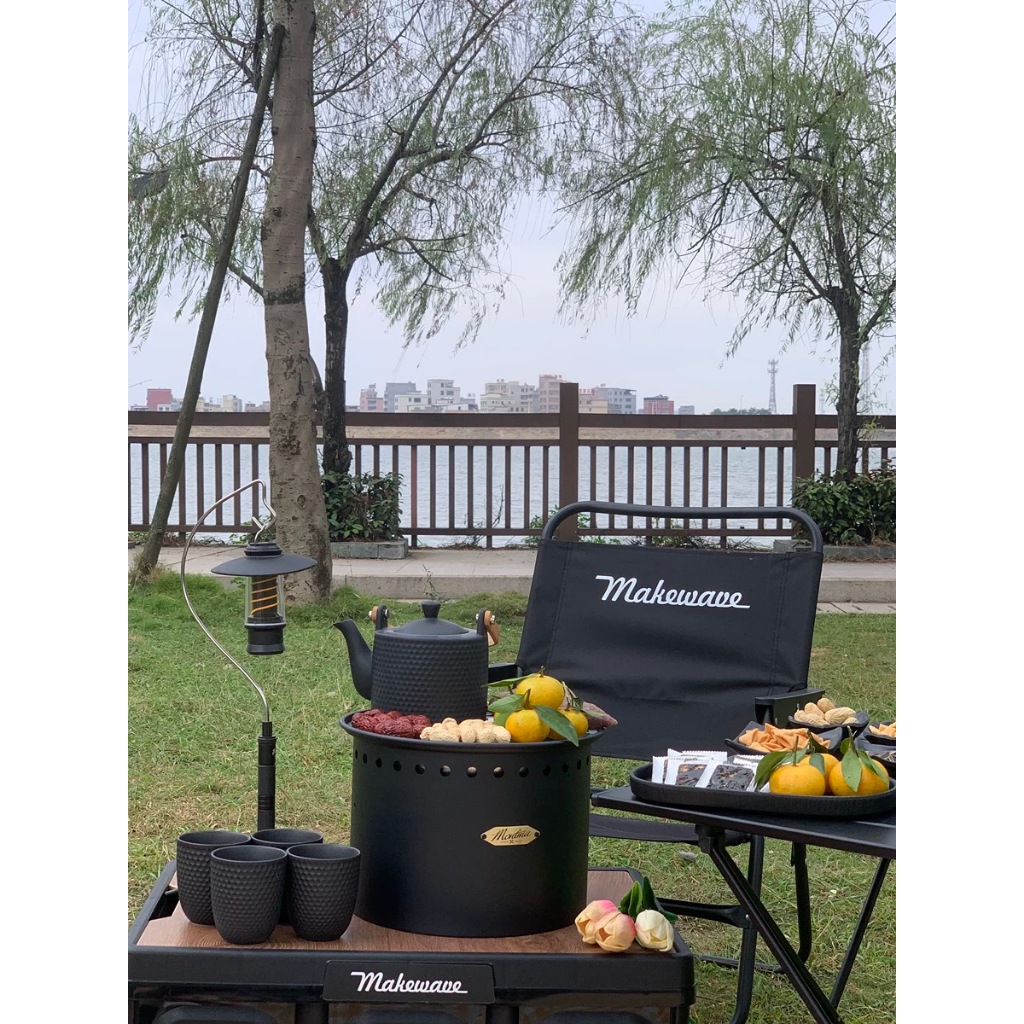 Lò nướng than ngoài trời phong cách vintage Mỹ Montma chính hãng, có thể mang đi picnic