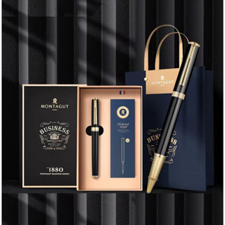 Bút ký Montagut 302 cao cấp, BÚT KÝ KHẮC TÊN MIỄN PHÍ THEO YÊU CẦU KHẮC LOGO - FULL BOX