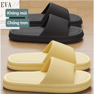 Dép xốp EVA siêu nhẹ, dép đi trong nhà, quai ngang nam nữ, mang văn phòng êm chân