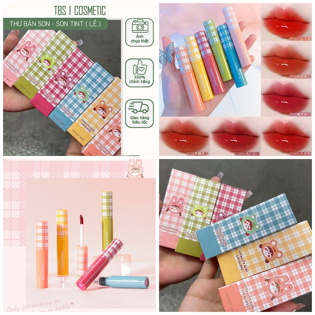 SON TINT SỌC NHIỀU MÀU ( LẺ )