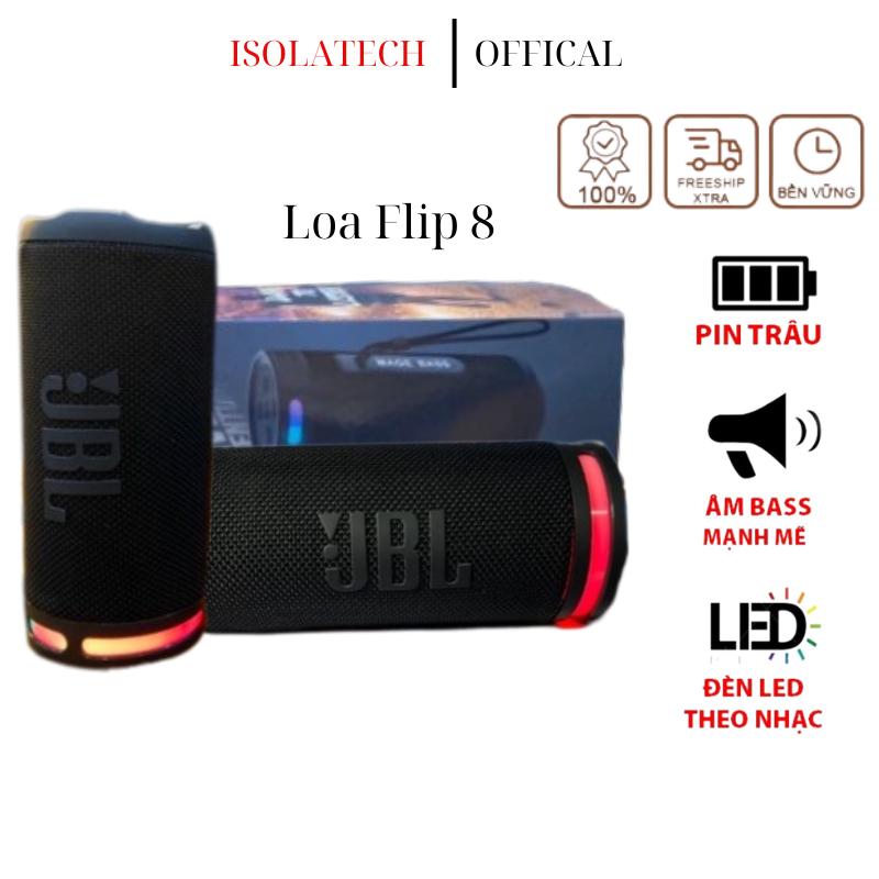 Loa Bluetooth kết nối bluetooth F..lip 8 âm thanh chất lượng Prami thangnguyenkenzshop