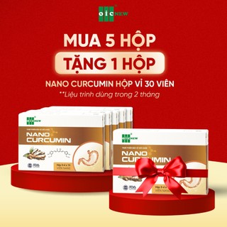   OICNew Nano Curcumin tinh chất Nghệ giảm đau Dạ dày, hành tá tràng, Vỉ 30 viên