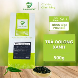Trà Oolong Xanh nguyên vị Thượng Hạng thương hiệu Thảo Hương 500g - Pha Oolong long nhãn, Oolong sữa
