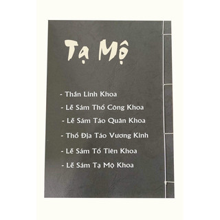 Sách - Khoa cúng Tạ Mộ (Song ngữ)