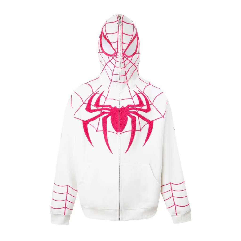 Áo Khoác Hoodie Spider Man Trùm Kín Mặt, Hoodie Người Nhện Full Face Hot Hit 2023 NaKa Shop