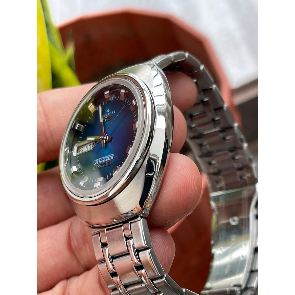 Đồng hồ nam Seiko 5 Actus auto 23jewels kính saphia hàng Si