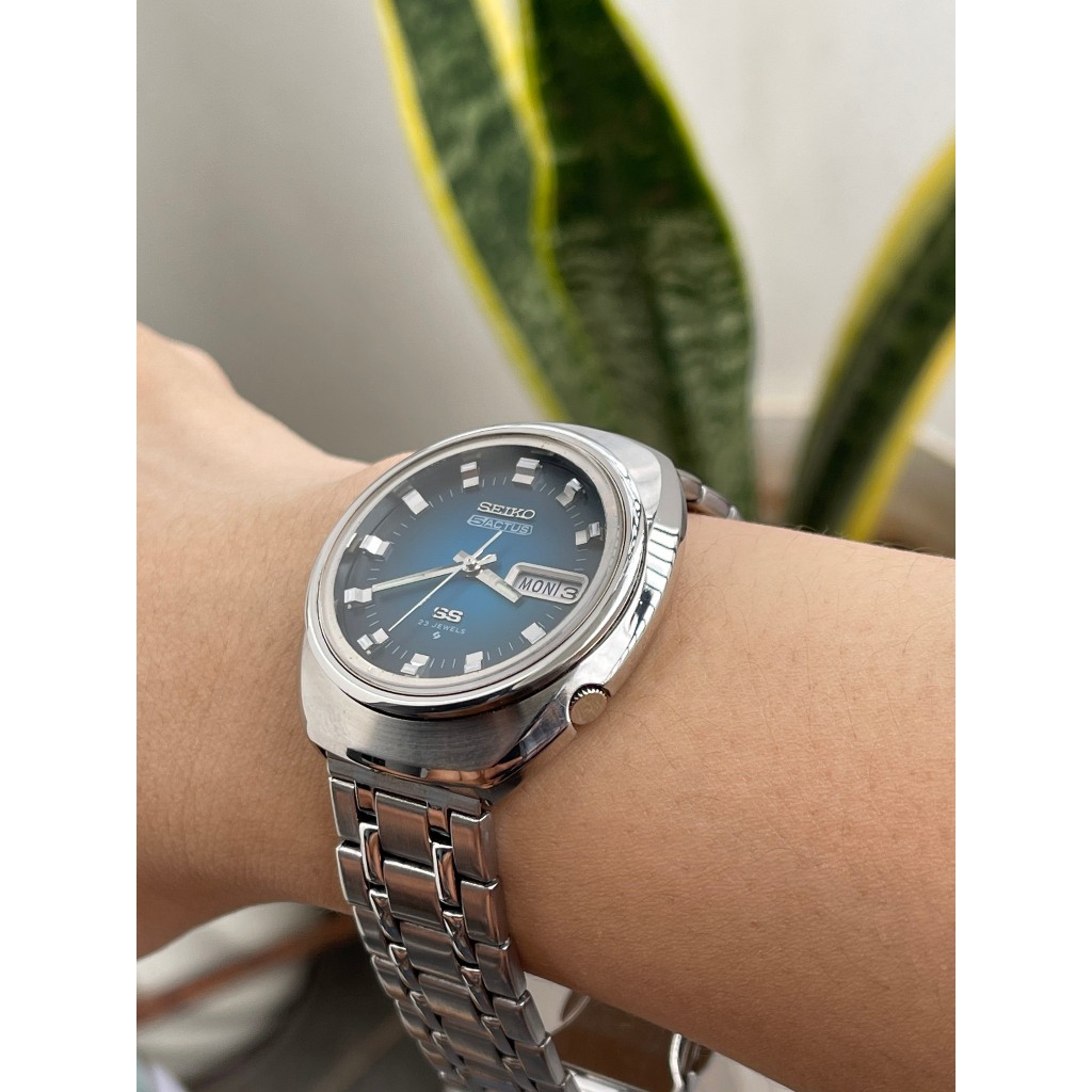 Đồng hồ nam Seiko 5 Actus auto 23jewels kính saphia hàng Si