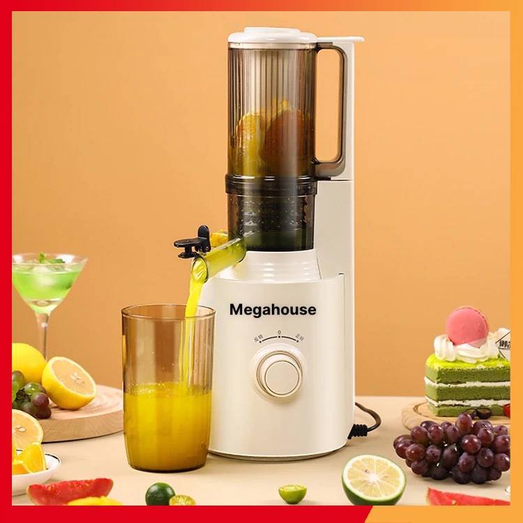 Máy Ép Chậm Đa Năng MegaHouse MG-589F - Máy Ép Trái Cây - Làm Kem - Ép Kiệt Bã - Giữ Nguyên Chất DD
