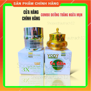 COMBO DƯỠNG DA MỤN TRẮNG DA PHƯƠNG ANH ( kem 3x -kem đêm phương anh