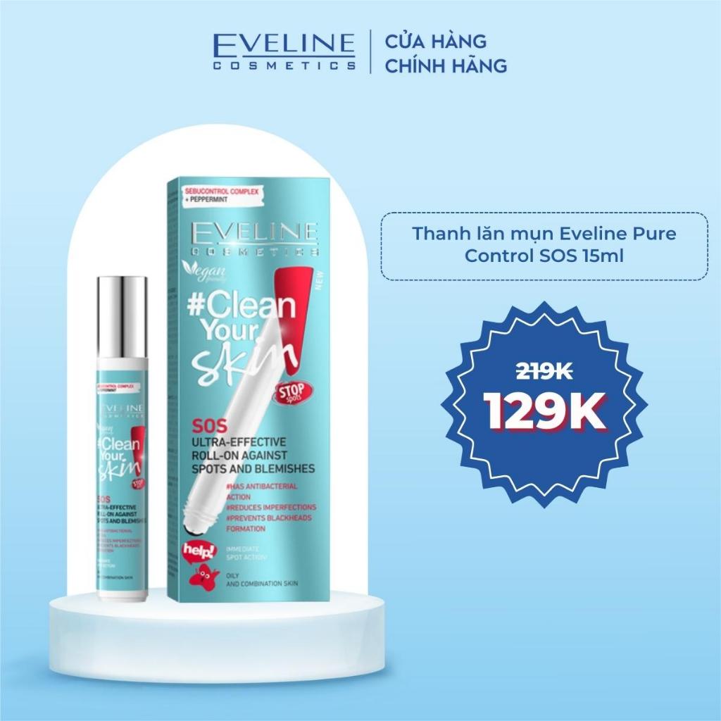 Lăn ngừa mụn Eveline Clean Your Skin 18ML
