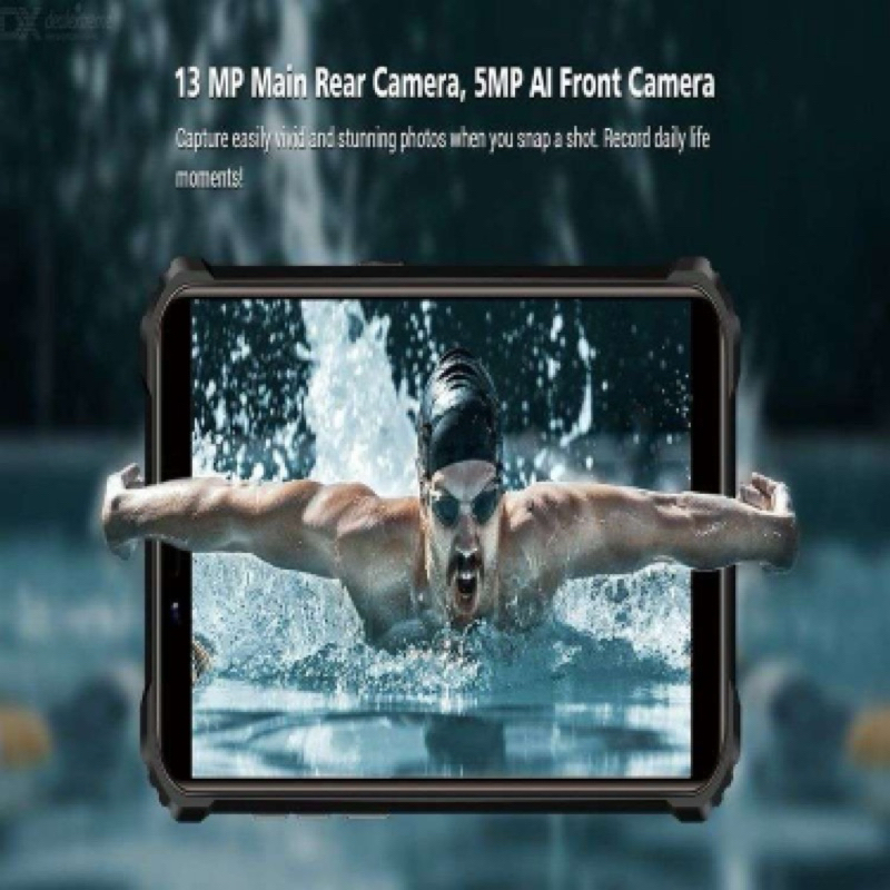 Oukitel WP5 PRO 5,45 inch 4 + 64G 6762D 1,8ghz,4G chống nước 4GB + 64GB Android 10.0 với 4 camera Pin 8000mAh