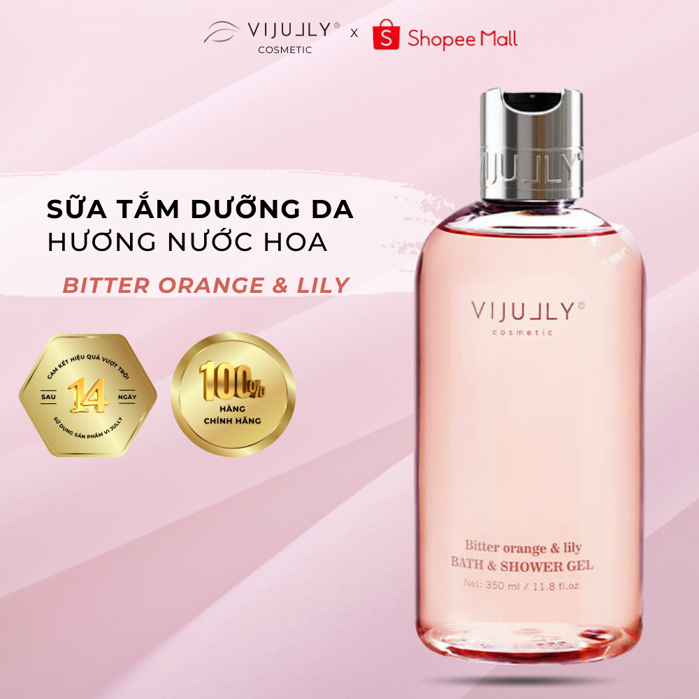 Sữa tắm Dưỡng da hương nước hoa Vi Jully 350ml (Bitter Orange & Lily) - VI JILLY OFFICIAL