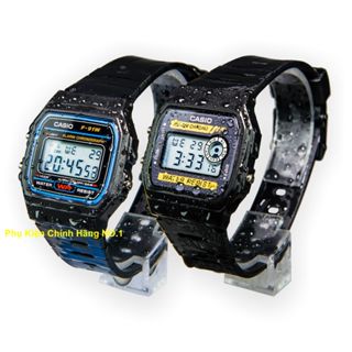 [COMBO BỘ ĐÔI CASIO HUYỀN THOẠI] Bộ Đôi Đồng Hồ Điện Tử Casio F-91W Và Casio F-94W Huyền Thoại, Đồng Hồ Casio Chống Nước