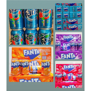 Nước ngọt fanta thùng 12 lon - hàng mỹ m